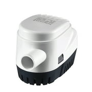 KFFKFF 12V Electric Water Bilge Pump Submersible Sump Bilge Pump 1100GPH
