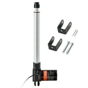 KFFKFF 12V Linear Actuator OK628 6000N, 12 Inch Stroke, Aluminum Alloy 1 x Linear Actuator, 2 x Mounting Brackets, 2 x Screw Rods, 2 x R-Type Pins