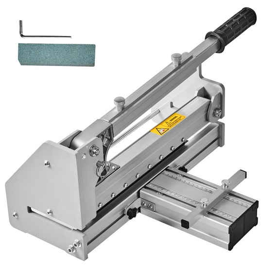 KFFKFF 13-inch Floor Trimmer, Suitable for Vinyl Plank, Laminate, Engineered Hardwood, Siding, 0.47in Cutting Depth for Simple and Smooth Cutting, Vinyl Plank Trimmer for LVP, WPC, SPC, LVT, VCT, PVC