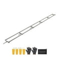 thumbnail image 1 of KFFKFF 15 ft Rail Mill Guide System with Adjustable Aluminum Rails, Chainsaw Mill Kit with 6 Crossbars and 4 Wedges, Ideal for Woodworking and Construction Projects, 1 of 9