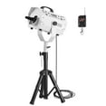 thumbnail image 1 of KFFKFF 1500W Snow Machine Snowflake Maker with Adjustable Stand for Holiday Parties & Events Q235 Steel PP 20.08"×23.62" White, 1 of 9