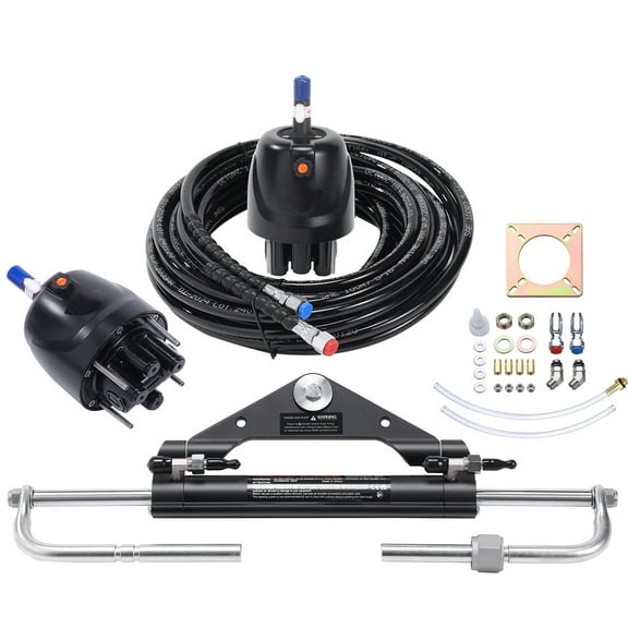 KFFKFF 150HP hydraulic outboard steering kit Marine navigation system