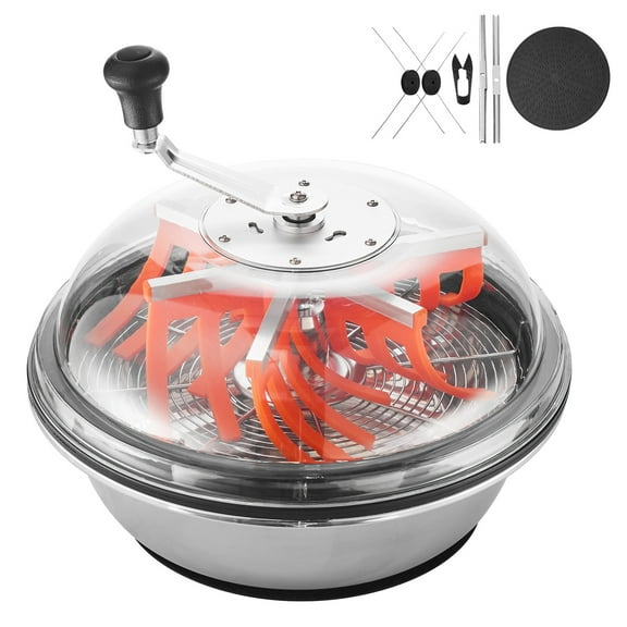 KFFKFF 16-Inch Manual Bud Leaf Trimmer with Stainless Steel Blades, Clear Top for Visual Cutting, Suitable for Wet and Dry Plant Trimming, Spin-Cut Design for Leaves, Buds, and Flowers