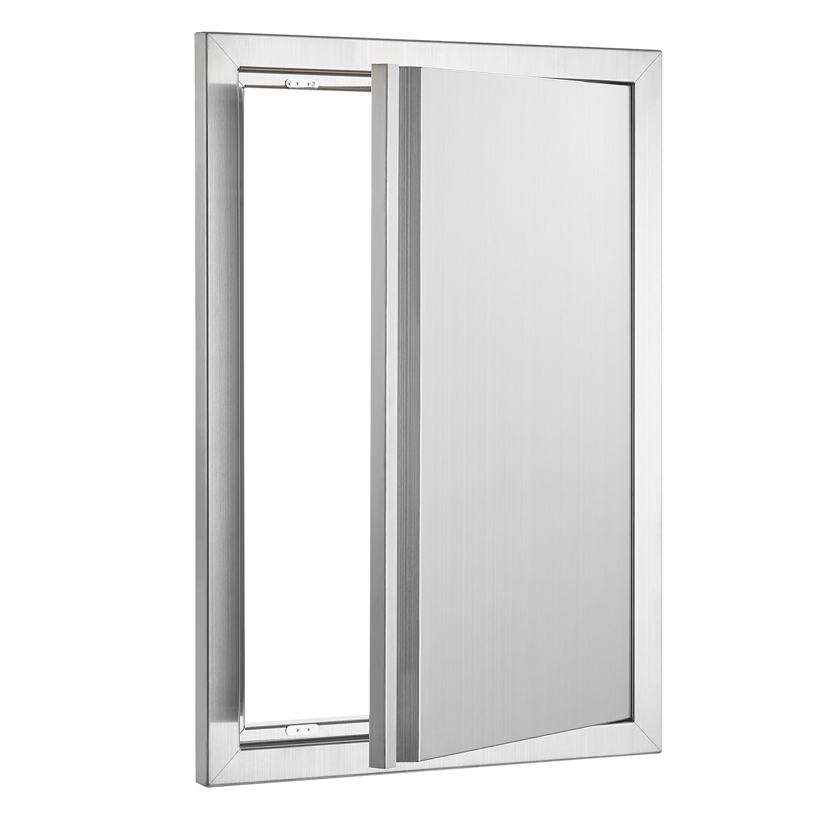 KFFKFF 17x24 inch BBQ Island Entry Door Exterior Door Stainless Steel Outdoor Kitchen Door