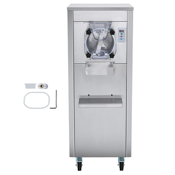 KFFKFF 18 L/H Yield Commercial Hard Serve Ice Cream Machine Maker