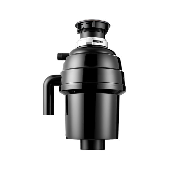 KFFKFF 1HP Food Waste Disposal Unit, 3500RPM DC Motor, Continuous Feed Kitchen Sink Grinder with Noise Reduction & Power Cord for Efficient Waste Management