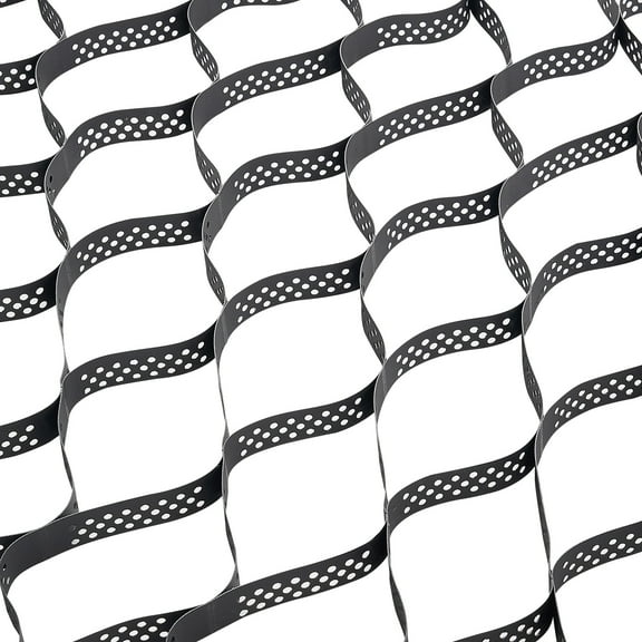 KFFKFF 2-Inch Deep Gravel Grid, 17.06 x 8.86 FT / 5200 x 2700 mm, Supports 1880 LBS Per Sq ft, Permeable Ground Stabilizer for Driveways, Gardens, Patios, Walkways, and RV Parking