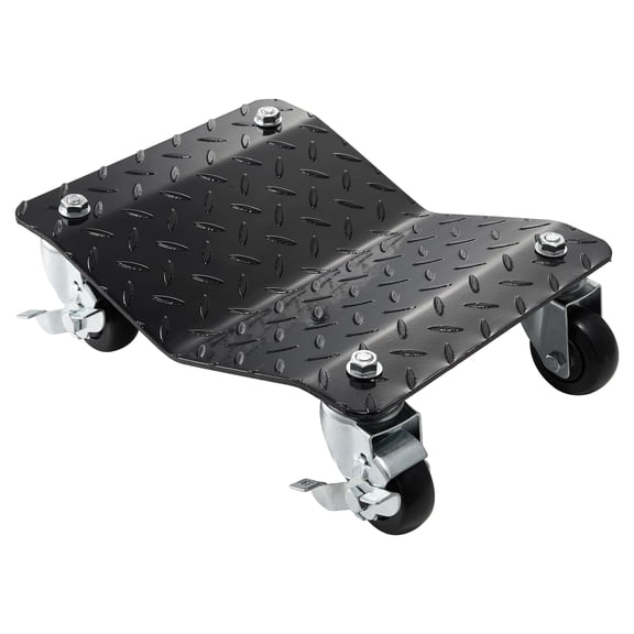 KFFKFF 2 PCS Heavy Duty Skate Auto Repair Dolly Car Dolly Wheel Tire Dolly 3000lb