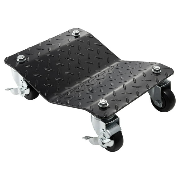 KFFKFF 2 PCS Heavy Duty Skate Auto Repair Dolly Car Dolly Wheel Tire Dolly 3000lb