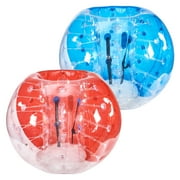 KFFKFF 2-Pack Inflatable Bumper Balls 5FT/1.5M Sumo Zorb Balls for Teens and Adults