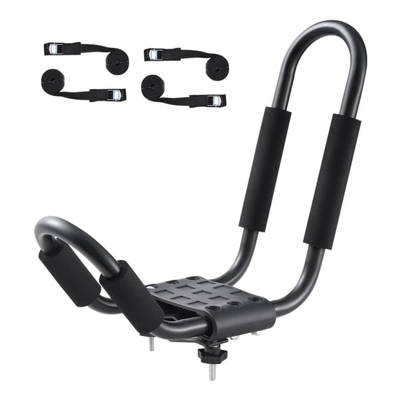 KFFKFF 2 Pair Kayak Soft Roof Racks for Kayak Surfboard Car SUV