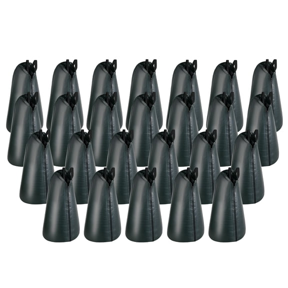 KFFKFF 20 Gallon Tree Watering Bags, Pack of 25, Slow Release Irrigation Bags with Zipper, Durable PE Material for Deep Root Shrub Watering