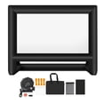 thumbnail image 1 of KFFKFF 20FT Inflatable Movie Screen with Storage Bag, 16:9 Projection Screen for Outdoor Events, Backyard Entertainment, and Home Theater Setup, 1 of 9