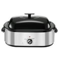 thumbnail image 1 of KFFKFF 22QT Electric Roaster Oven with Adjustable Temperature, Multifunctional Cooking Appliance with Self-Basting Lid, Defrost & Warm Settings for Holiday Meals, Accommodates 26lb Turkey, 1 of 9