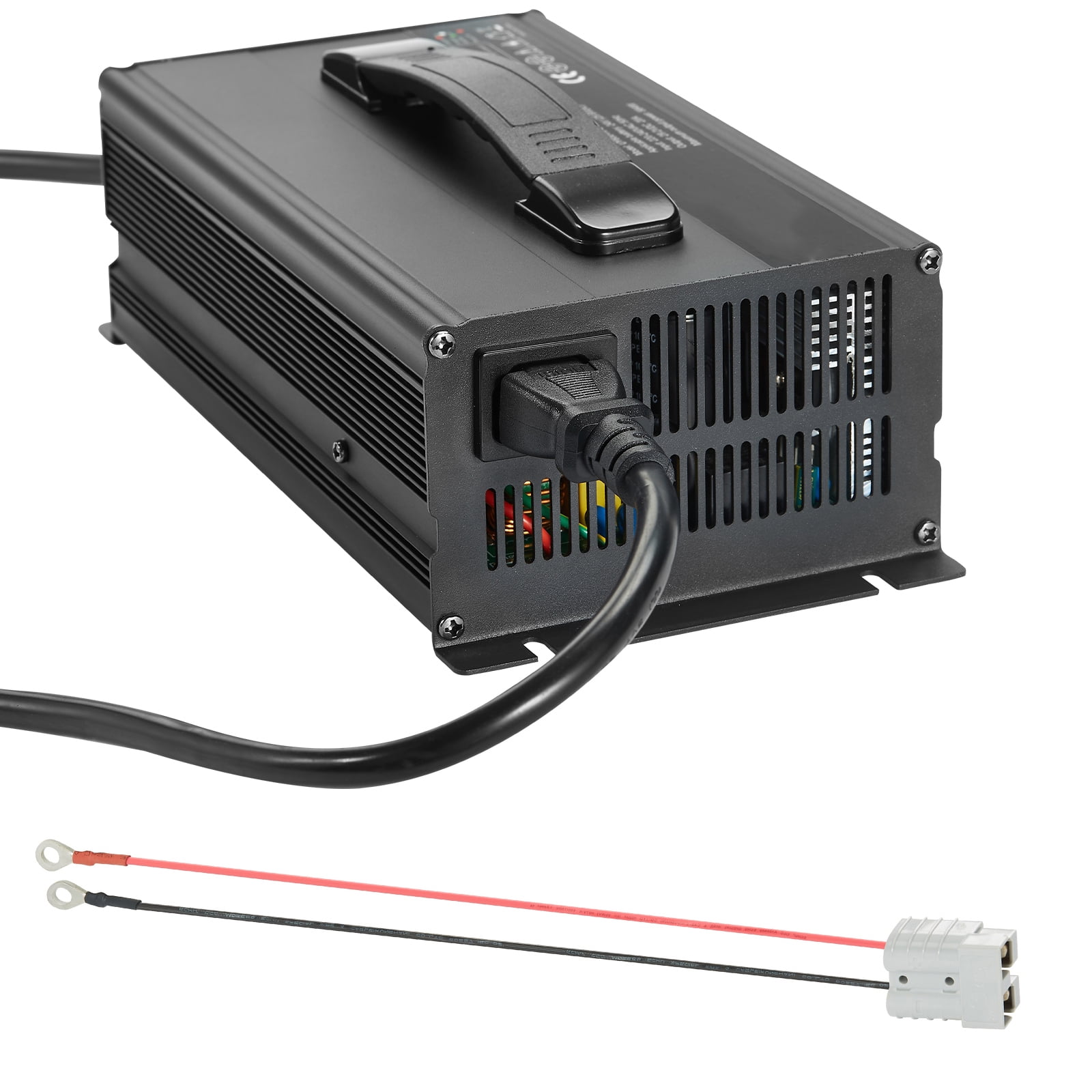 KFFKFF 24V 20A Lithium Battery Charger, 29.2V AC-DC LiFePO4 Smart ...
