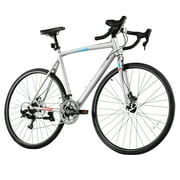 KFFKFF 27" Road Bike for Men, 14 Speeds Adlut Bike Bicycles Aluminum Frame 700C Wheelset Performance Cycle Urban Traveler Road Bike, with Drop Handlebar, Disc Stopping System