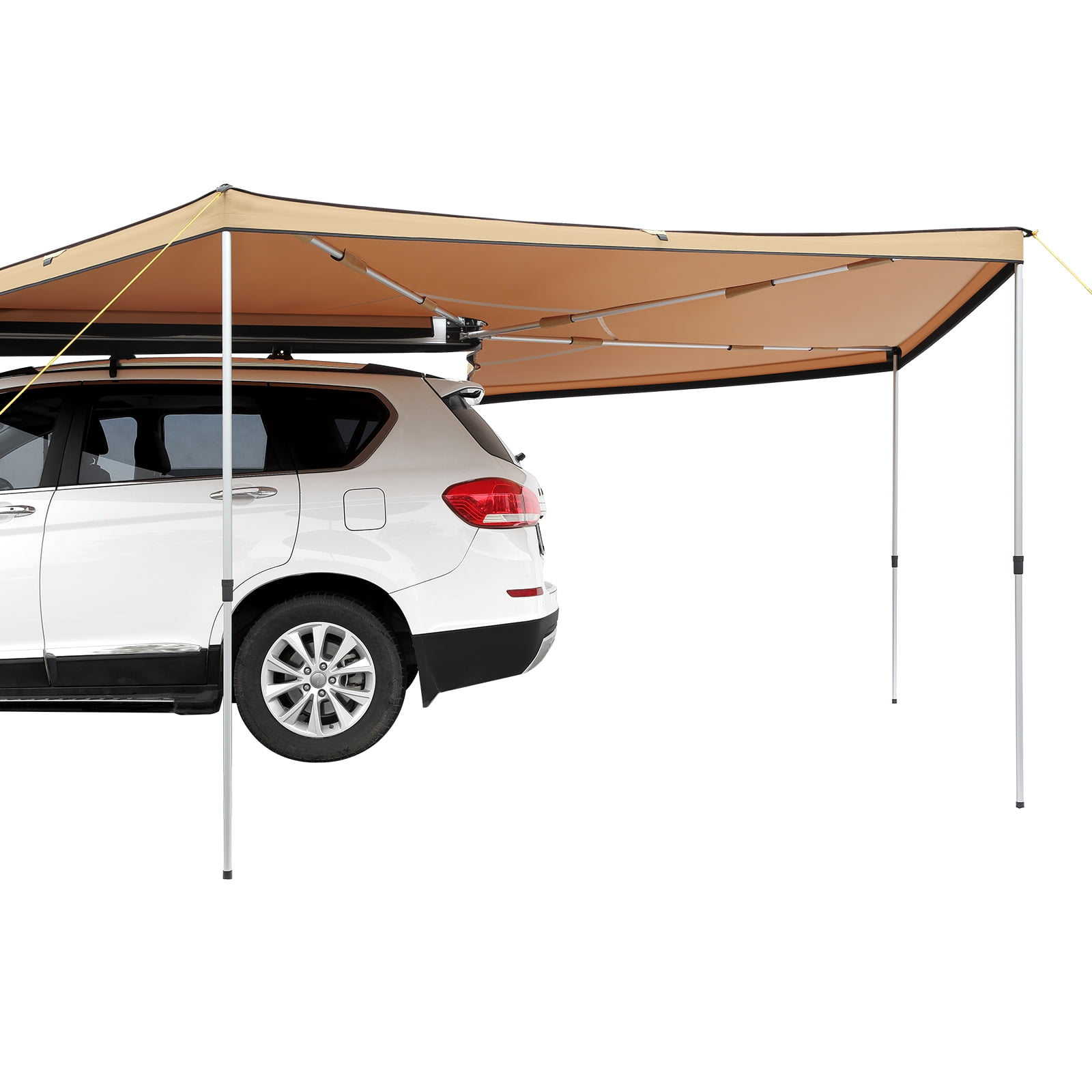 KFFKFF 270-Degree Vehicle Awning, 8.2' Height Retractable Side Awning ...