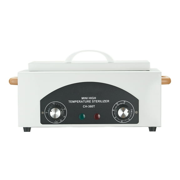 KFFKFF 2L High-Temperature Autoclave Machine, 300W Dry Heat Cleaner with Adjustable Settings for Temperature and Time, Ideal for Labs, Homes, Nail and Beauty Salons