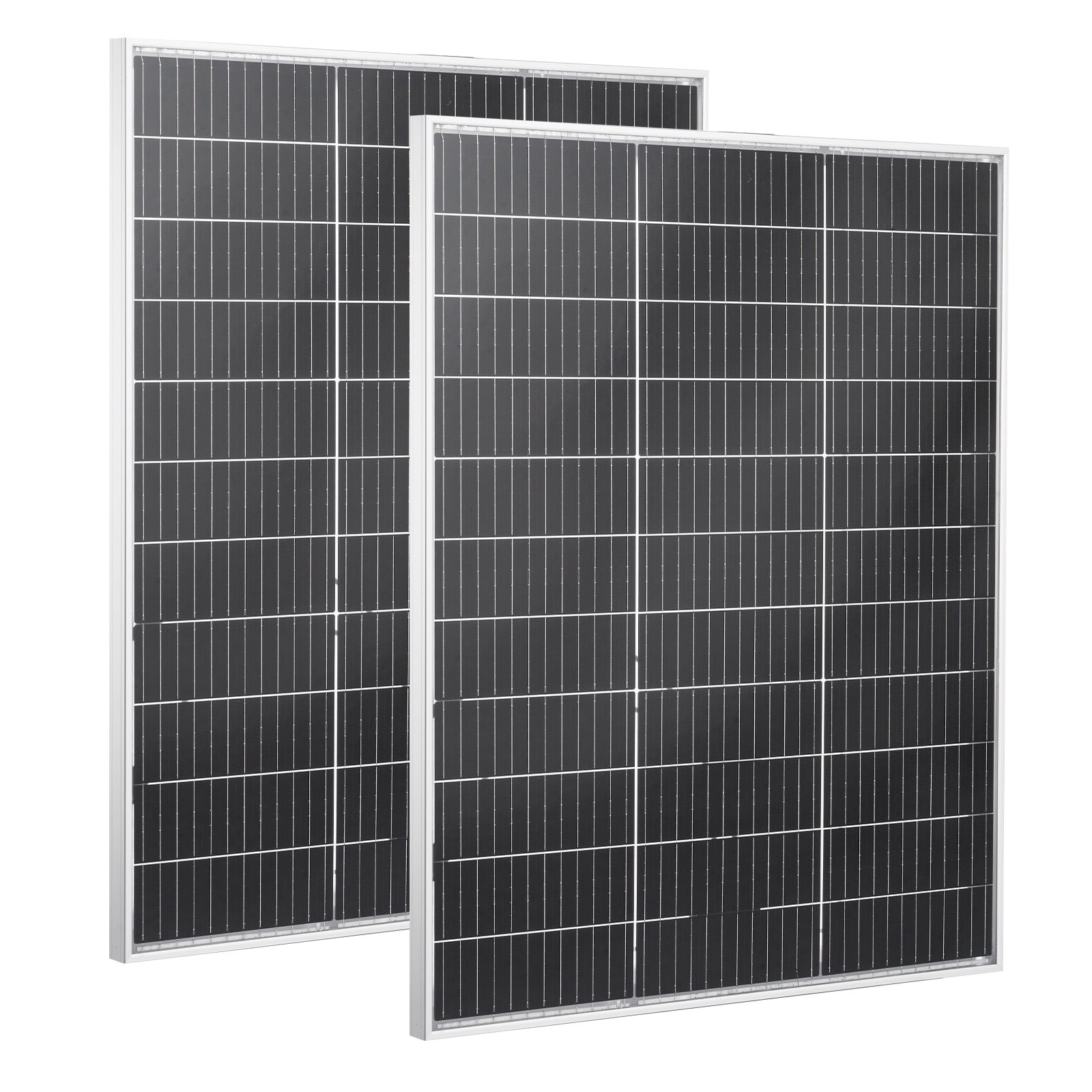 KFFKFF S100 Bifacial Solar Panels 100W, 2 Pieces