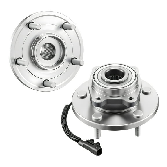 KFFKFF 2PCS Front Wheel Bearing & Hub Assembly Compatible with 2019-2020 Dodge Grand Caravan Canada Value Package Mini Van 4-Door 3.6L V6, OEM 513273, Includes ABS Sensor