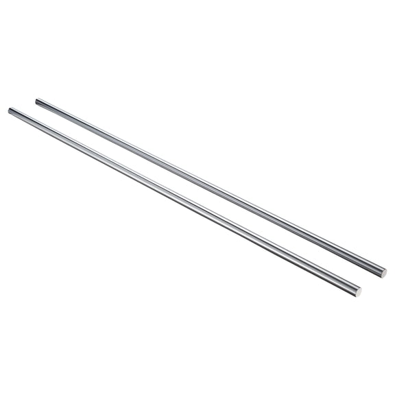 KFFKFF Durable Shaft for Cutting, Linear Motion Rod SFC20-1200L-1 0.79 x 47.24 in, High Carbon Steel and Aluminum, 2PCS
