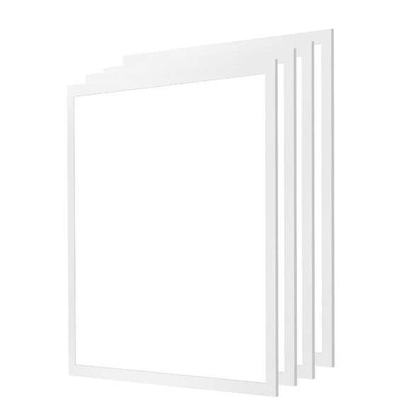 KFFKFF 2x2 FT LED Flat Panel Light, 5700 LM, Flush Mount LED Ceiling Fixture with Adjustable Color Temperatures 3000K/4000K/5000K, 25W/30W/40W, 0-10V Dimmable, Slim Design for Home and Kitchen