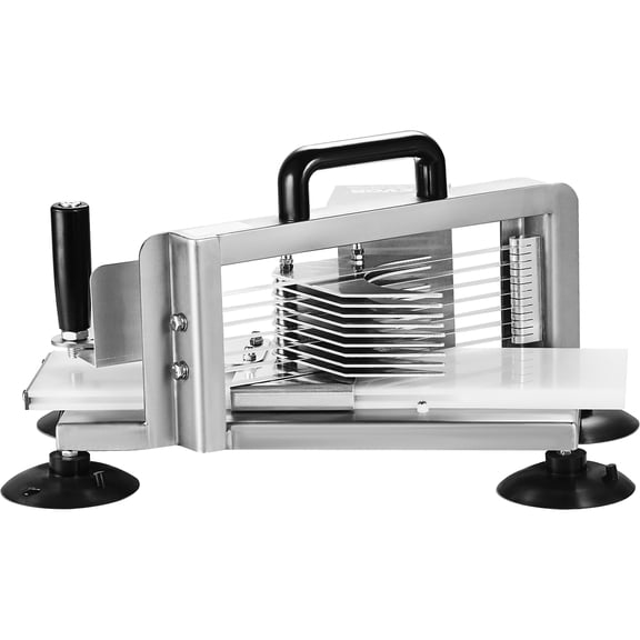 KFFKFF 3/16 Inch Commercial Tomato Slicer Manual Tomato Slicer Stainless Steel