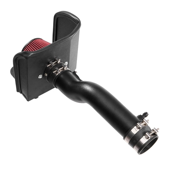 KFFKFF 3.3 Inch Cold Air Intake System with Heat Shield, Compatible with 2016-2023 Toyota Tacoma 3.5L V6 Gas, Enhanced Airflow Filter Kit for Improved Engine Power and Throttle Efficiency