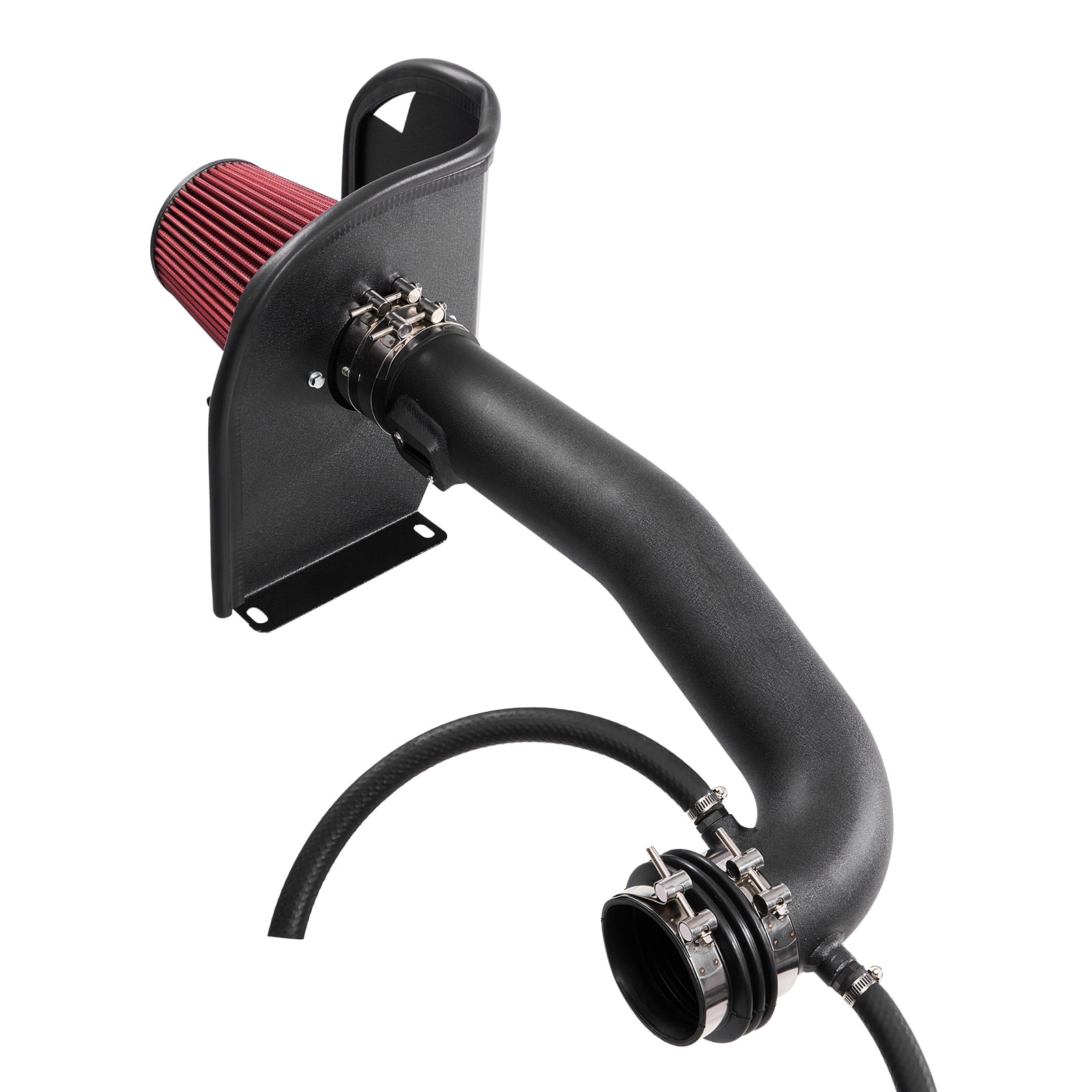 KFFKFF 3.5 Inch Cold Air Intake System with Heat Shield, Compatible with 2014-2018 Chevy Silverado/GMC Sierra and 2015-2020 Cadillac Escalade 6.2L, Enhanced Airflow and Performance Filter Kit