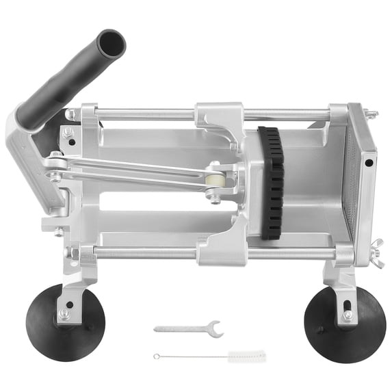 KFFKFF 3/8 Inch Manual Commercial Vegetable Slicer Fruit Slicer Cutter