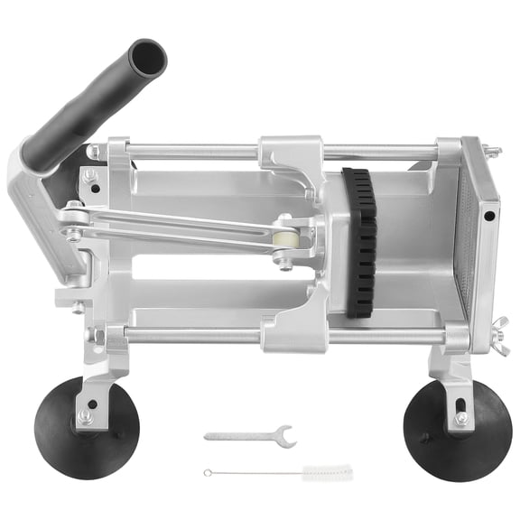 KFFKFF 3/8 Inch Manual Commercial Vegetable Slicer Fruit Slicer Cutter