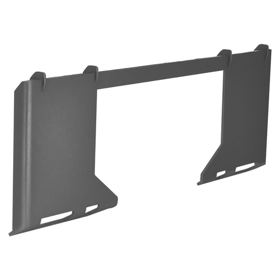 KFFKFF 3/8 in Skid Steer Mount Plate Universal Quick Attach Mount Plate, Easy to Install, 2000 lbs Load Capacity, Durable Steel Loader Plates Compatible with Skid Steers and Tractors