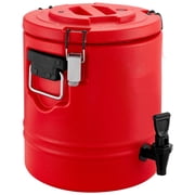KFFKFF 3 Gal/11.4L Insulated Beverage Dispenser with Spigot, Thermal Hot and Cold Drink Server, Food-Grade Cooler Jug with Stainless Steel Interior, Ideal for Tea, Coffee, Restaurants