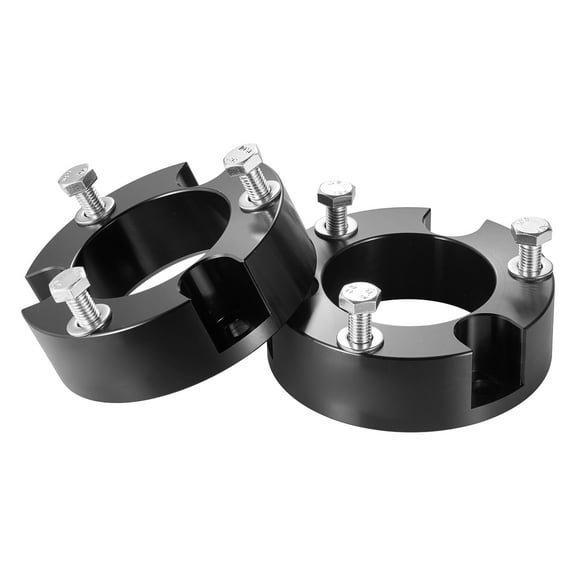KFFKFF 3-Inch Front and 2-Inch Rear Suspension Lift Kit for 2005-2023 Toyota Tacoma 2WD/4WD, Includes Front Strut Spacers, Rear Lift Blocks, and U-Bolts for Chassis Adjustment