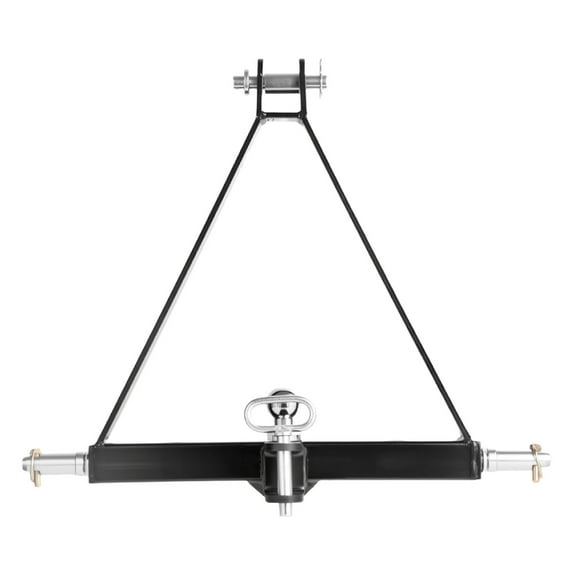 KFFKFF 3-Point Hitch Receiver with 2-Inch Receiver, Quick Hitch Attachment, 6,000 lbs Load Capacity, Durable Tractor Tow Drawbar Adapter, Compatible with Various Tractor Models
