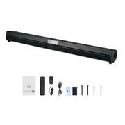 KFFKFF 32-Inch Compact Sound Bar for Smart TV, 2.0 Channel TV Speakers with Bluetooth and AUX Connectivity, Remote Control, Easy Installation, 80W Surround Audio System for PC and Home Theater