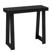 KFFKFF 36-inch Console Table, Modern Wooden Desk for Behind the Couch, Rectangular Entryway Table, Slim Sofa Table for Hallway, Bedroom, Living Room, or Foyer, 