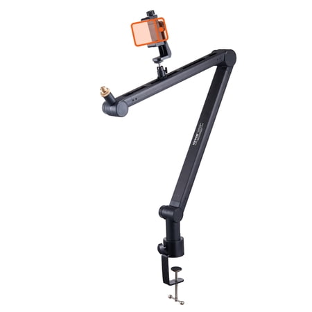 KFFKFF Mic Arm, 360° Rotatable Microphone Stand, Durable Mic Boom Arm for Bear 3lbs, Desk Mount for Blue Yeti , Nano, Ice Snowball, Razer mini, Shure SM7B, Shure MV7, RODE and other Mic