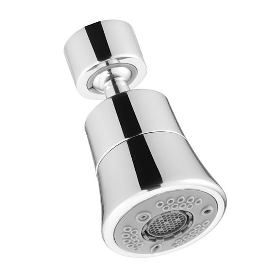 KFFKFF 360 Rotating Faucet Aerator, 5-Mode Sink Sprayer Attachment, Bathroom and Kitchen Faucet Extender for 15/16 inch Female Thread with Adapter & 55/64 inch Male Thread