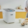 thumbnail image 1 of KFFKFF 3LB 15-in-1 Bread Maker Automatic Compact Dough Machine Nonstick White, 1 of 9