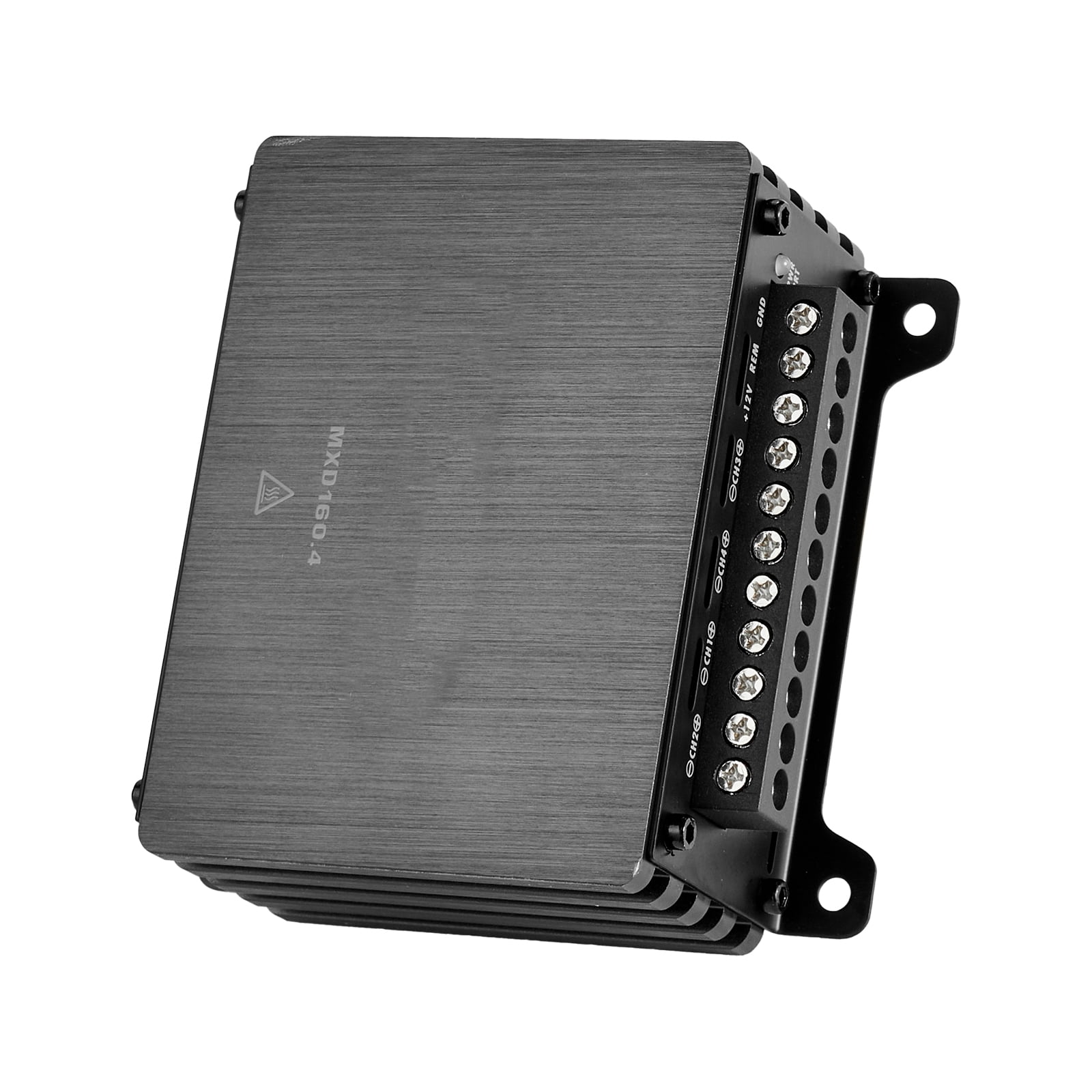 KFFKFF 4-Channel Car Audio Amplifier, 2 Ohm Stable, Bridgeable Class D Full Range Amp, Max Output: 4 x 110W @ 4 Ohm / 4 x 160W @ 2 Ohm, Suitable for Cars, SUVs, Trucks, and Off-Road Vehicles