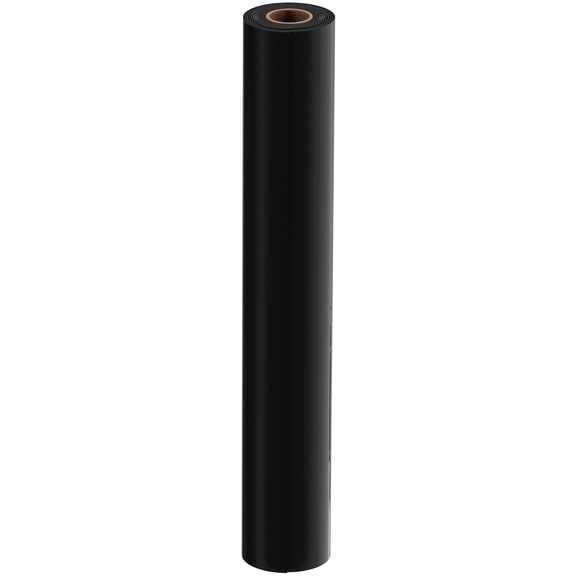 KFFKFF 4 Mil Black Plastic Sheeting 10' x 100' Heavy-Duty Polyethylene Roll, Durable Plastic Cover for Gardening, Painter's Drop Cloth, Crawl Space Vapor Barrier, and Weed Prevention