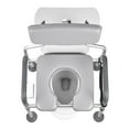 thumbnail image 1 of KFFKFF 4-in-1 Bedside Commode Chair, 500 lbs Capacity, Portable Toilet with Padded Seat & Backrest, Removable 5L Bucket, Adjustable Height & Width, Ideal for Seniors and Adults, 1 of 9
