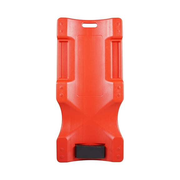 KFFKFF 40-Inch Plastic Mechanic Creeper, Capable of Holding 350 lbs, Features a Molded HDPE Body with Comfortable Headrest and Two Tool Trays, Comes with 6 Wheels, Ideal for Garage Workshops