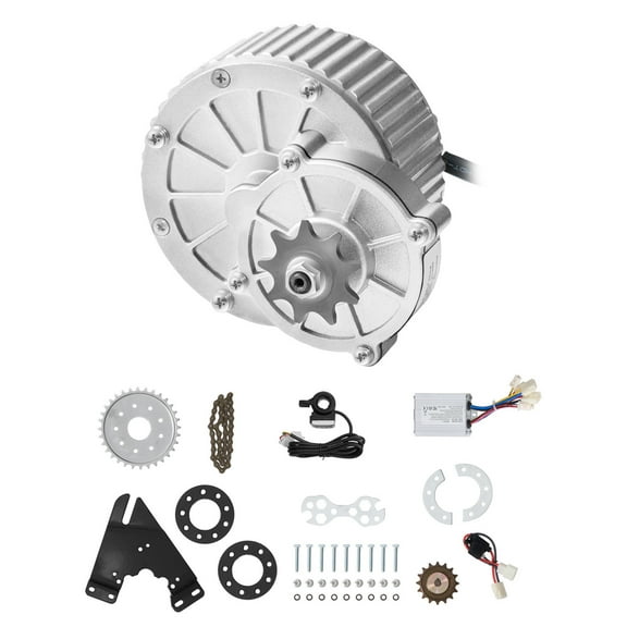 KFFKFF 450W Electric DC Motor Kit - 36V 3000rpm Motor featuring Enhanced Speed Regulator and Thumb Accelerator Kit suitable for Go Karts, E-Bike, Motorcycle, Scooter