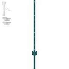 10 Foot Fence Posts for Patio and Garden