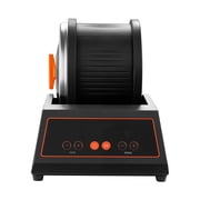 KFFKFF 4lbs Rock Tumbler Kit with Adjustable Speeds, 9-Day Timer, Belt-Free Design, Overload Protection, and Adapter   Suitable for Stone Polishing for Adults and Kids