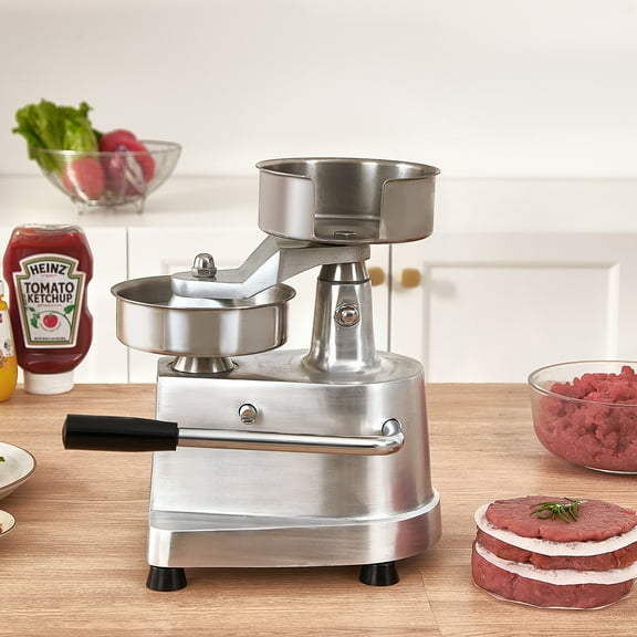 KFFKFF 5" Commercial Burger Patty Maker Hamburger Meat Press Forming Machine