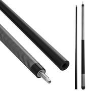 KFFKFF 58-Inch 21 oz Fiberglass Titanium Composite Billiard Cue Stick, 1-Piece Pool Cue with Multi-Layer Tip for Home, Bar, Office, and Professional Pool Games