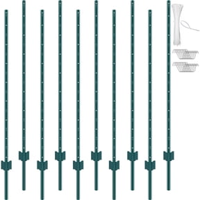10 Foot Fence Posts for Patio and Garden
